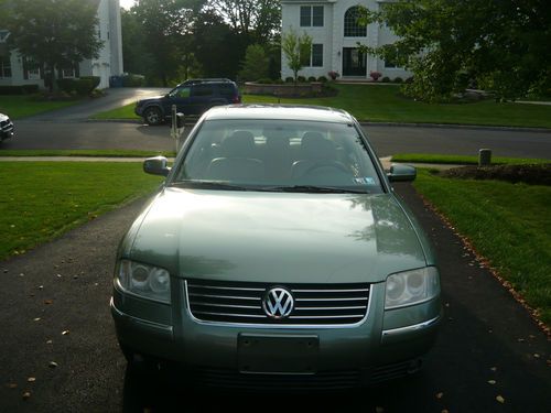 2001 vw passat 4 door glx 3rd owner, 48k original miles beautiful inside and out