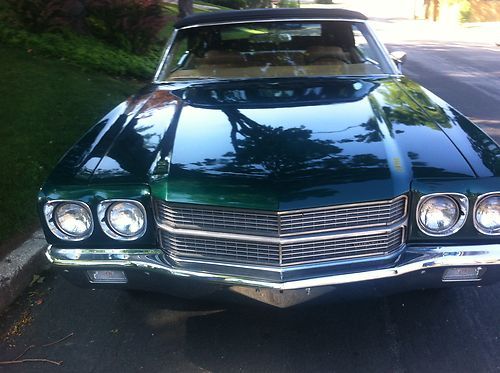 1970 CHEVELLE MALIBU CONVERTIBLE, image 8