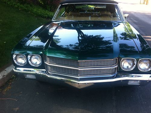 1970 CHEVELLE MALIBU CONVERTIBLE, image 11