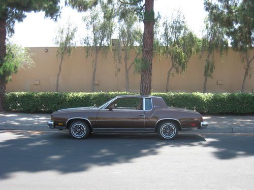 1979 oldsmobile cuttless supreme all orginal ca.car  see pictures