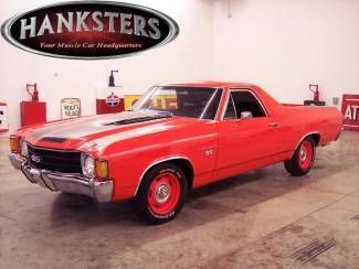 1972 orange chevrolet el camino 400ci sbc automatic  "hanksters"