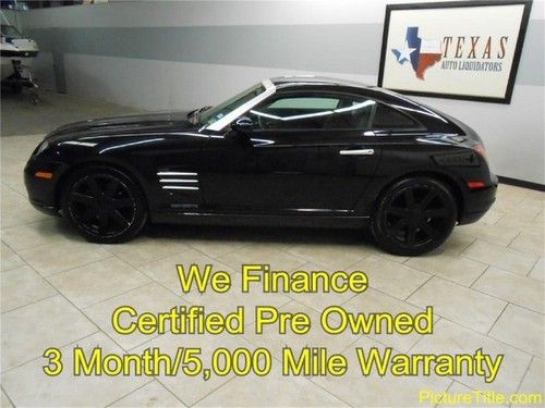 04 crossfire leather heated seats warranty finance texas