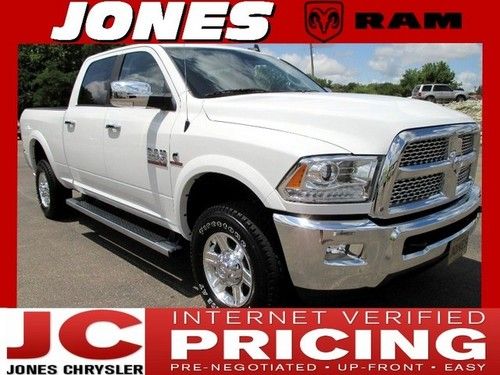 New 2013 ram 2500 4wd crew cab laramie diesel msrp $60270 bright white