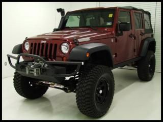 09 rubicon 4x4 softtop lifted snorkel winch steel bumper custom wheels big tires