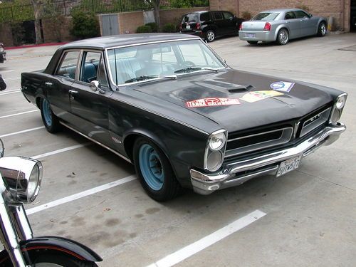 1965 pontiac tempest custom 4 door canyon carver hotrod feature car flog tests