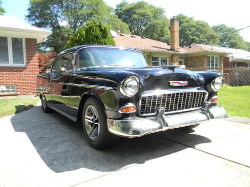 1955 bel air hard top 2 year 50k frame off restoration on a rust free fla car!!