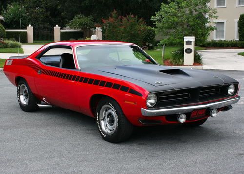 Ultra rare restored -  1970 plymouth cuda aar - one of 2,724