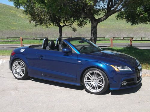 2012 audi tt quattro s convertible 2-door 2.0l