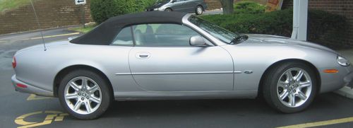 2000 jaguar xk8 silver convertible 2nd owner