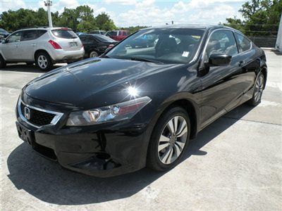 2008 honda accord ex-l *one owner** black/black sunroof,heated seats high miles