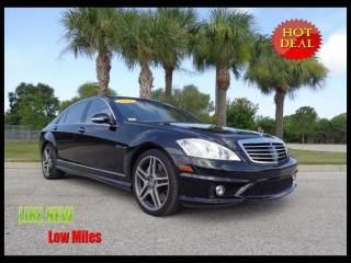 2009 mercedes-benz s 65 amg v12 navi/pano roof/pre-collision &amp; more 14k miles