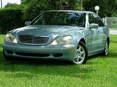 2002 mercedes benz s500 luxury sedan from florida! absolutely like new! the best