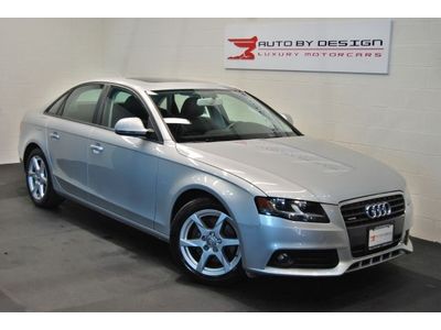 Beautiful condition! 2009 audi a4 2.0t quattro! premium package! clean carfax!