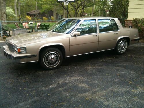 1985 cadillac deville base coupe 2-door 4.1l