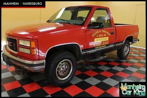 1997 gmc sierra 1500 4x4, regular cab. work truck .