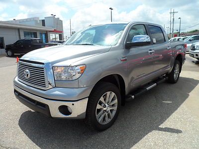 Hail sale new toyota tundra crewmax platinum, small dents big savings $7000 off