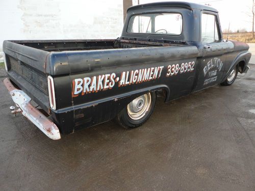 1964 ford f100 shortbed hotrod truck rat rod hot patina short bed f-100 f1