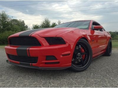 FASTLANE MOTORSPORTS CARBON EDITION 2014 MUSTANG 5.0 TVS 2300SC TRUE FORGED RIMS, image 2