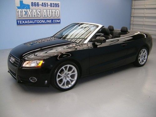 We finance!!!  2011 audi a5 2.0t turbo premium convertible leather texas auto