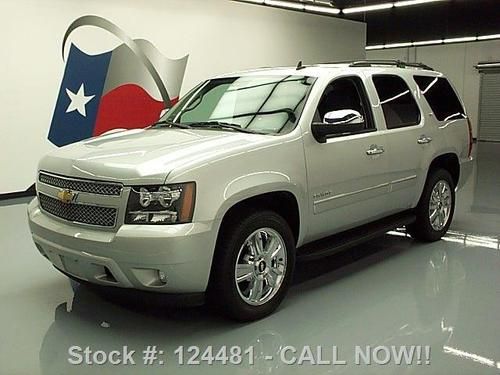 2010 chevy tahoe ltz 7pass sunroof nav rear cam dvd 37k texas direct auto