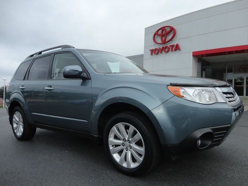 11 forester premium awd sage green panoramic sunroof heated seat one owner video