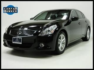 2010 infiniti g37 sedan loaded sunroof leather heated seats bose  back up camera