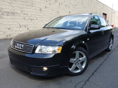 Audi a4 3.0 quattro awd automatic premium cold package free autocheck no reserve