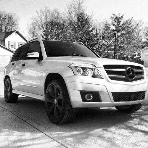 2010 mercedes benz glk350 4matic silver panoramic roof navi heated seats clean