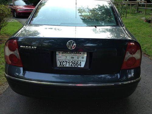 2002 VW Passat 4-Door Sedan (Blue), image 13