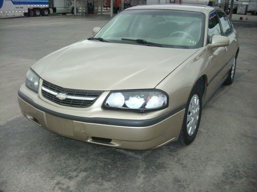 2005 chevrolet impala base sedan 4-door 3.4l, 145k miles everything work salvage