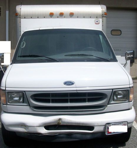 2002 ford e-350 super duty utility work van