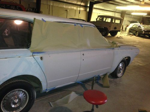 1964 dodge dart wagon slant 6 push-button transmission restoration project