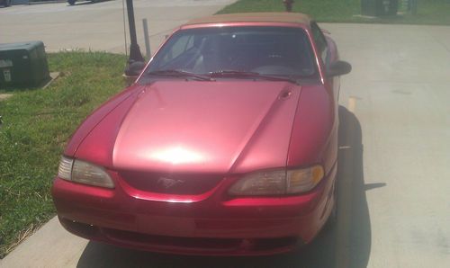 1994 Ford Mustang GT Convertible 2-Door 5.0L, image 3