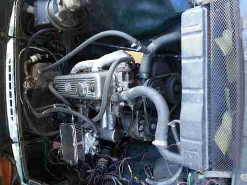 1980 mgb green minilight wheels crossflow head webber coil over, image 2