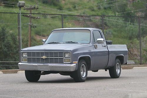 1983 chevy c-10 barn find 67388 actual miles-(20 years in az barn)