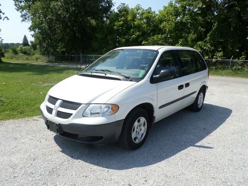 2002 dodge caravan ec mini passenger van 4-door 2.4l