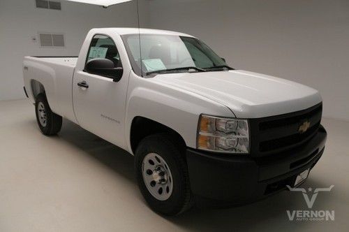 2013 work truck regular 4x4 gray cloth v6 vortec lifetime powertrain warranty