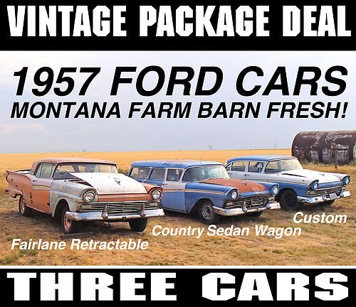 Skyliner 500 retractable convertible &amp; country sedan station wagon &amp; custom 4-dr