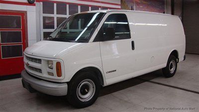 No reserve in az - 2000 chevy express g2500 cargo van one owner off corp lease