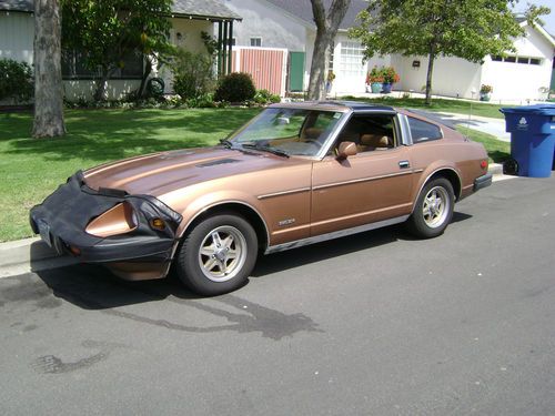 1981 datsun 280zx - almost rust-free ca car, runs well