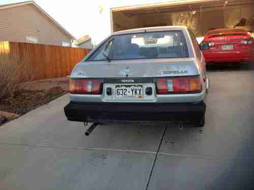 1984 Toyota Corolla Sport SR5 Hatchback 2-Door 1.6L, image 8