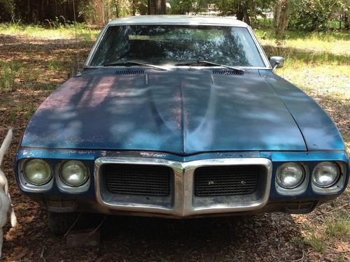 1969 pontiac firebird base hardtop 2-door 4.1l