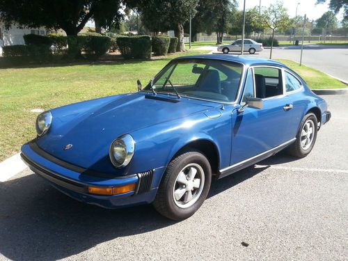 1976 porsche 912e 5speed sun roof runs drvs great no rust no accidents  ca car