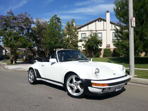 1972 porsche 911 turbo look 3.2 liter engine, g50 transmition