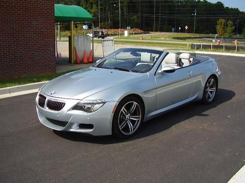 2008 bmw m6 convertible 51k mi previous damage repaired