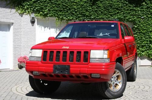 1996 jeep grand cherokee limited sport utility 4-door 4.0l