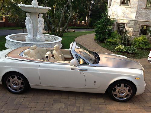 2010 rolls royce phantom drophead coupe convertible 2-door 6.7l************white