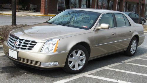 2007 cadillac dts luxury sedan, one owner, non smoker, southern california car