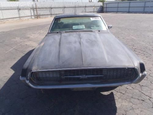 1967 ford thunderbird-no reserve-rare barn find-v8-classic