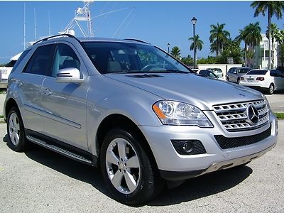 Great value!! 1 own! clean hist! mercedes ml350! nav! htd sts! warranty! fl car!